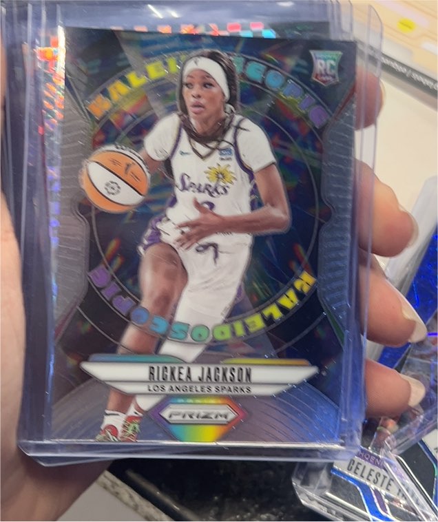 2024 Panini Prizm WNBA Kaleidoscopic #12 Rickea Jackson — front