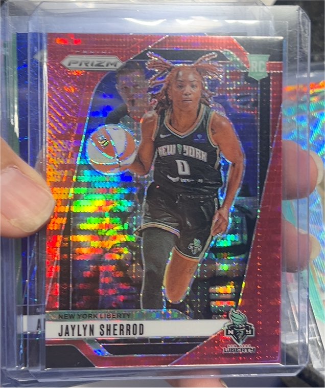 2024 Panini Prizm #33 Jaylyn Sherrod — front