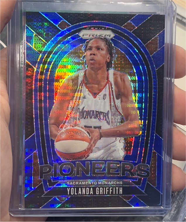 2024 Panini Prizm WNBA Pioneers #5 Yolanda Griffith — front