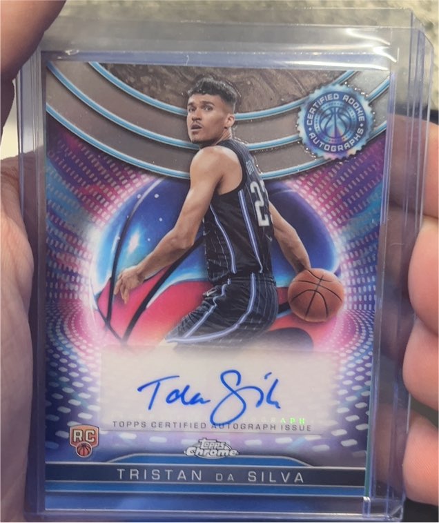 2024-25 Topps Chrome #TCRA-TD Tristan Da Silva Certified Rookie Auto — front