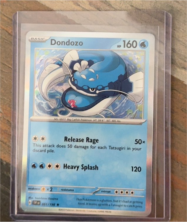 2023 Pokémon Scarlet & Violet #061 Dondozo — front
