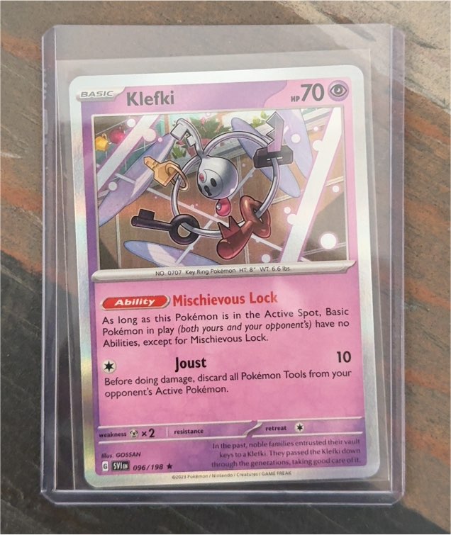2023 Pokémon Scarlet & Violet #096 Klefki — front
