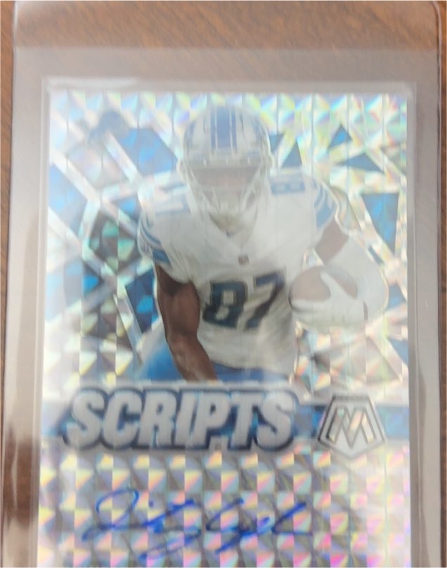 2021 Panini Mosaic Scripts #S-SHM Shawne Merriman — front