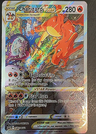 2022 Pokémon TCG SWSH #SWSH262 Charizard VSTAR — front