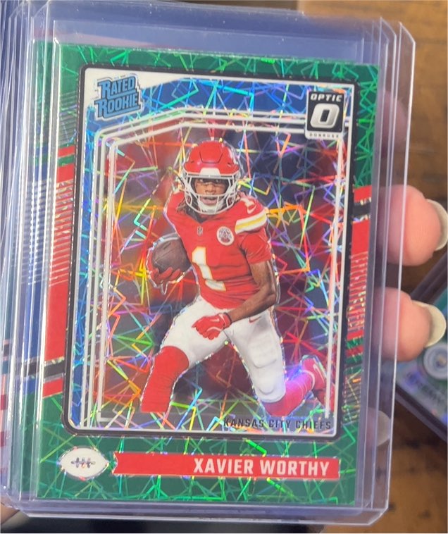 2024 Panini Donruss Optic #300 Xavier Worthy — front