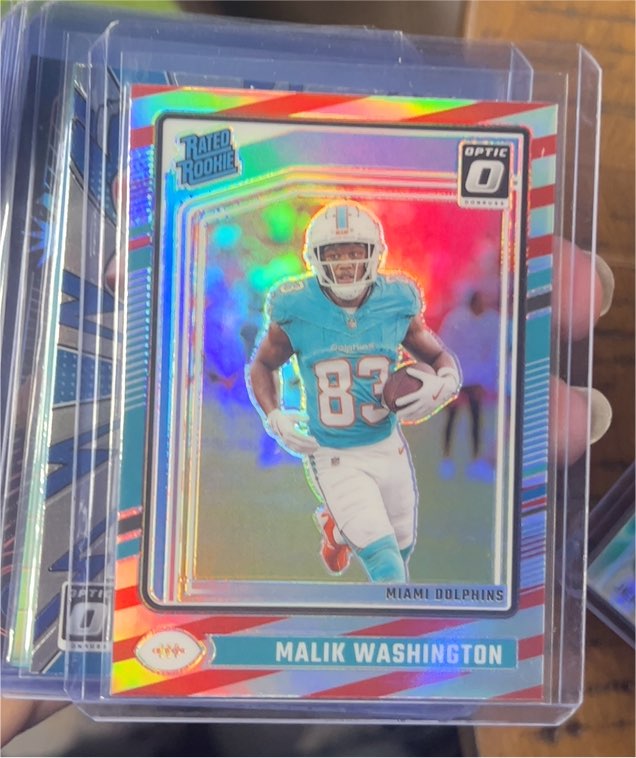 2024 Panini Donruss Optic #272 Malik Washington — front