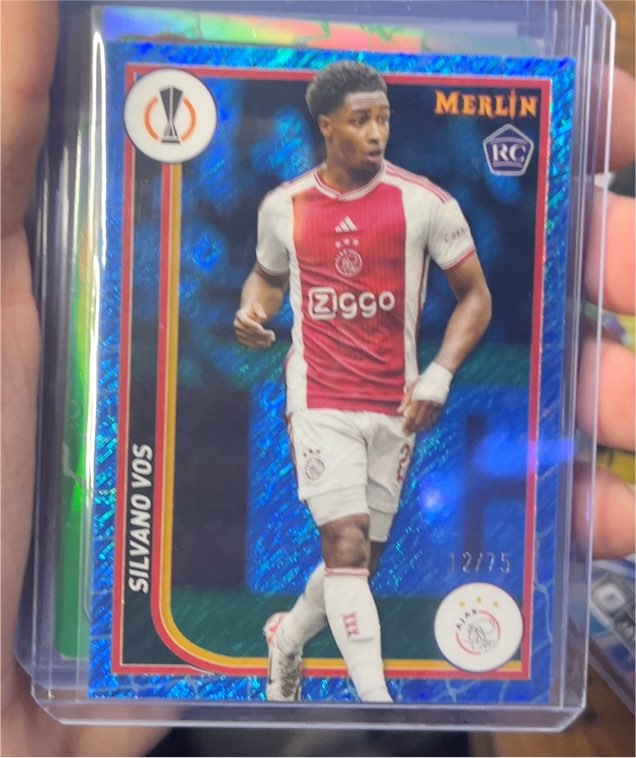 2023-24 Topps Merlin #38 Silvano Vos — front