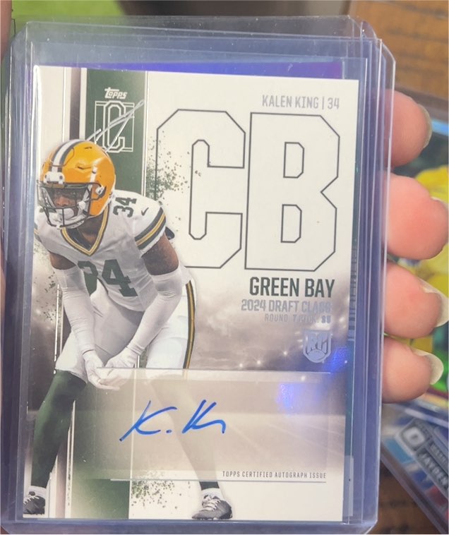 2024 Topps Signature Class #RCA-KK Kalen King RC Auto Variation — front