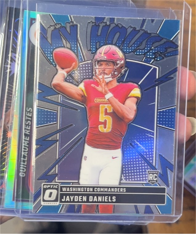 2024 Panini Donruss Optic My House #9 Jayden Daniels — front