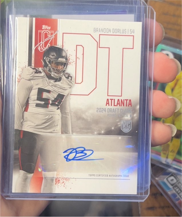 2024 Topps Signature Class #54 Brandon Dorlus — front