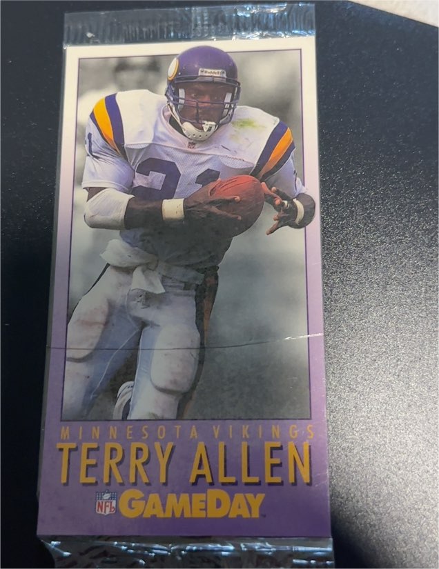 1993 GameDay #2 Terry Allen — front