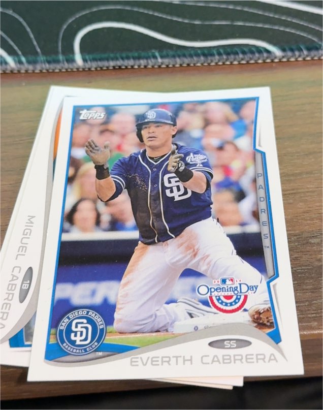 2014 Topps #280 Everth Cabrera — front