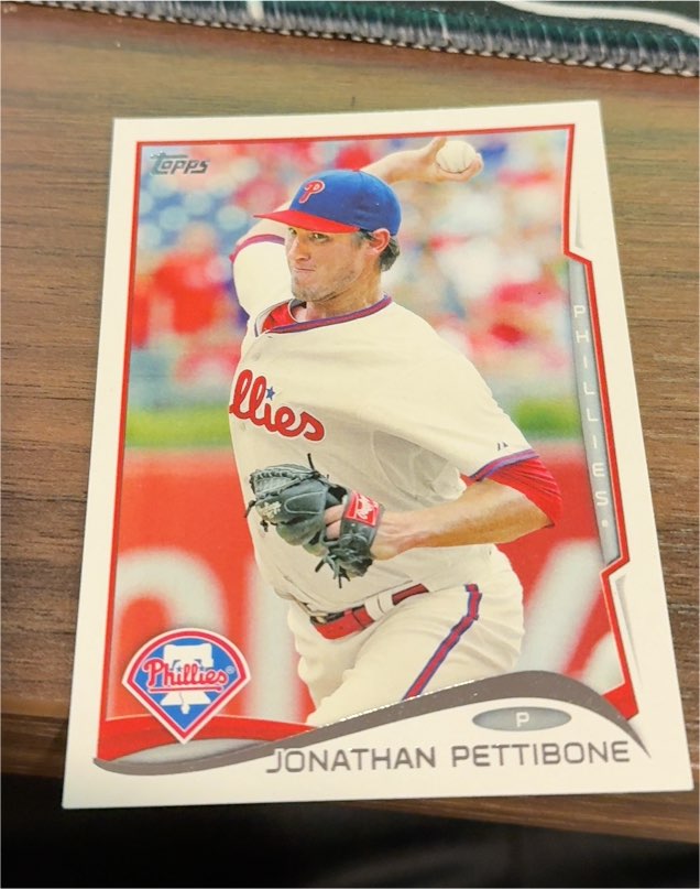 2014 Topps #609 Jonathan Pettibone — front