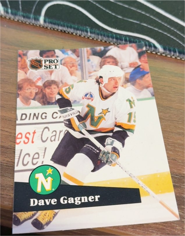 1991-92 Pro Set #108 Dave Gagner — front