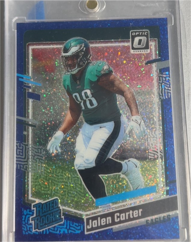 2023 Donruss Optic #281 Jalen Carter — front