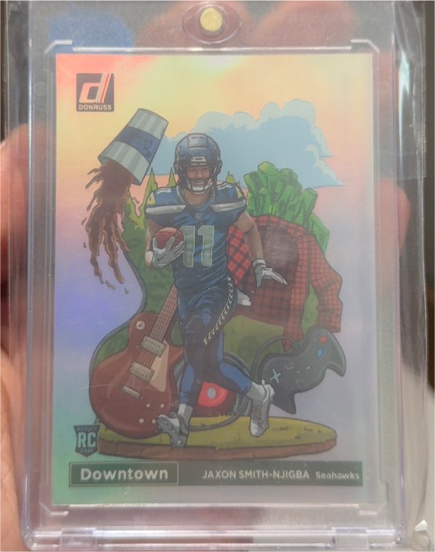 2023 Panini Donruss Downtown #D-15 Jaxon Smith-Njigba — front