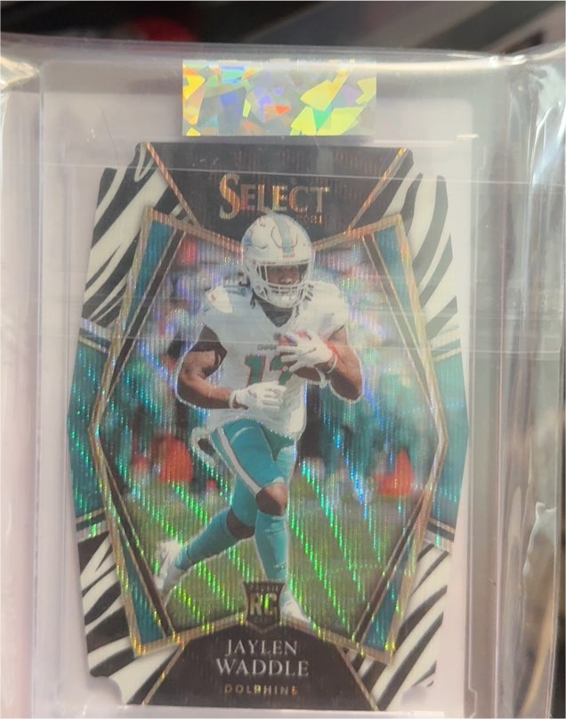 2021 Panini Select #148 Jaylen Waddle — front