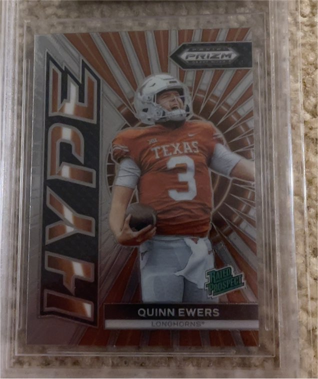 2024 Panini Prizm Draft Picks Hype #HP-QE Quinn Ewers — front