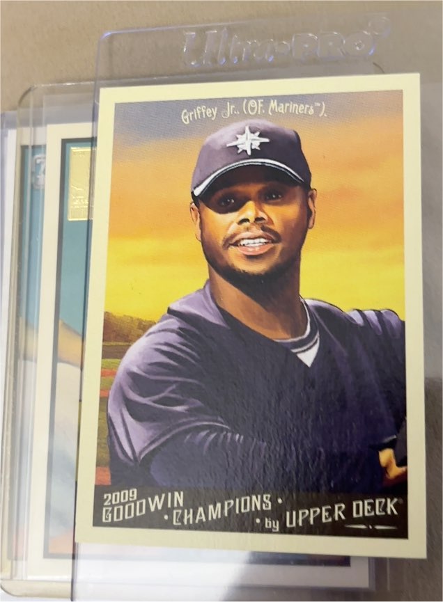 2009 Upper Deck Goodwin Champions #1 Ken Griffey Jr. — front