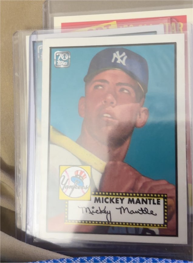 2007 Topps Mickey Mantle Story #MMS15 Mickey Mantle — front