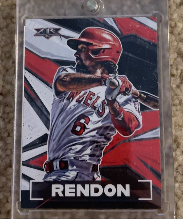 2021 Topps Fire #65 Anthony Rendon — front