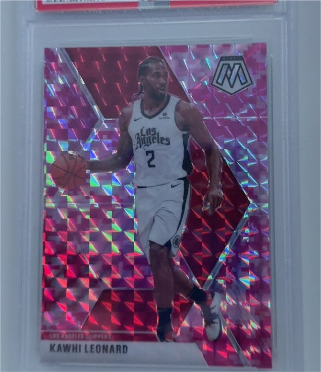 2019-20 Panini Mosaic #78 Kawhi Leonard — front