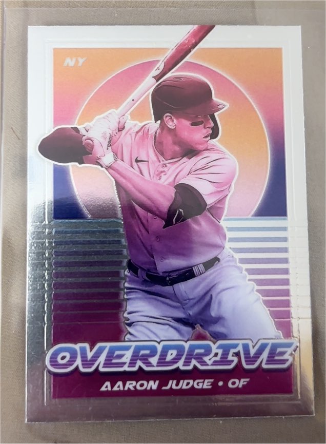 2021 Panini Chronicles Overdrive #18 Aaron Judge — front