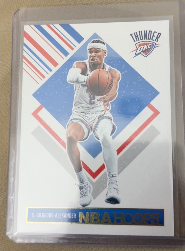 2024-25 Panini NBA Hoops #283 Shai Gilgeous-Alexander — front