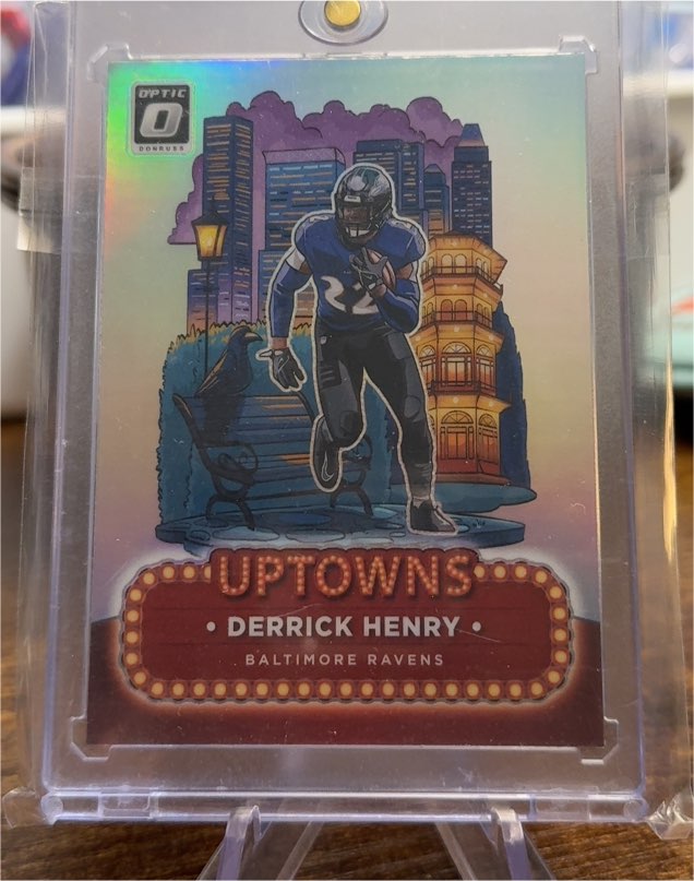 2024 Panini Donruss Optic Uptowns #18 Derrick Henry — front