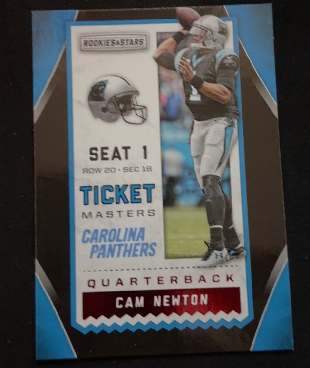 2016 Panini Rookies & Stars #12 Cam Newton — front