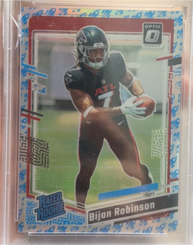 2023 Donruss Optic #206 Bijan Robinson — front