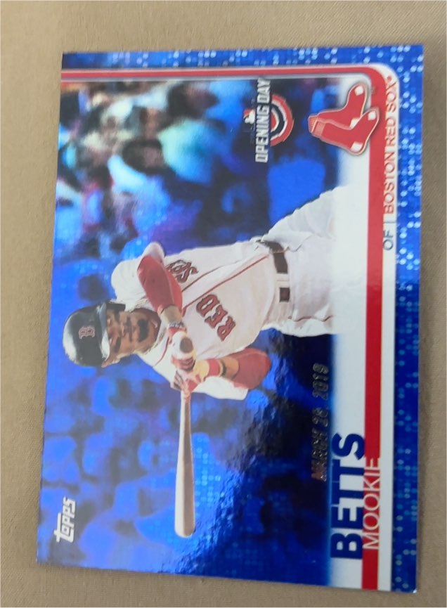 2019 Topps Opening Day #33 Mookie Betts — front