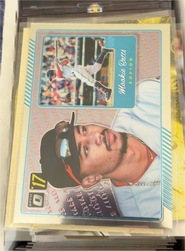 2017 Donruss Optic #AS11 Mookie Betts — front