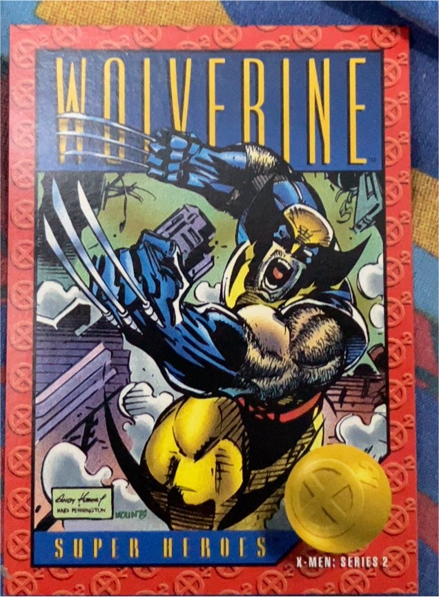 1993 SkyBox Marvel X-Men Series 2 #36 Wolverine — front