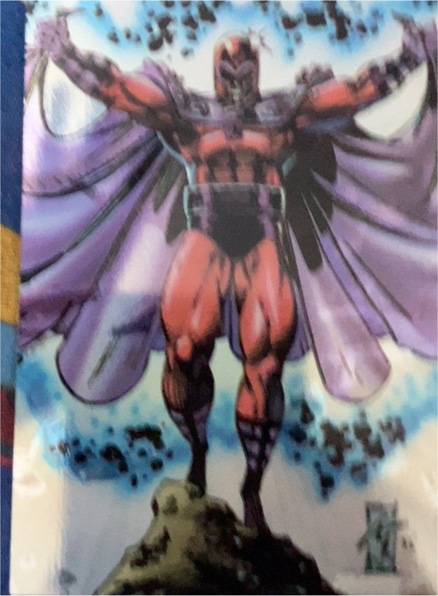 1993 SkyBox Marvel X-Men Series 2 Holithogram #H-2 Magneto — front
