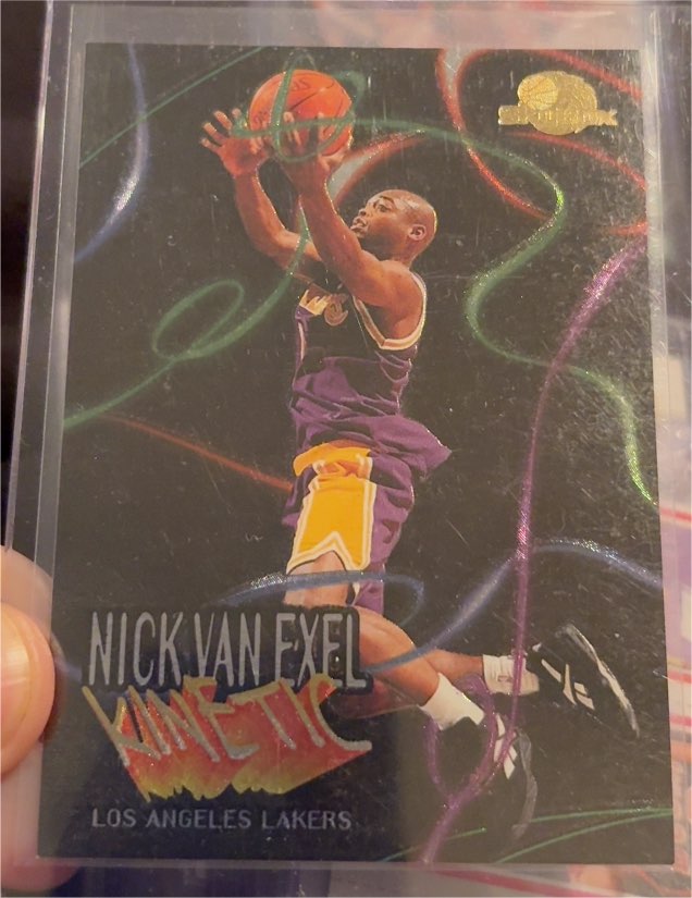1995-96 SkyBox Premium #K5 Nick Van Exel Kinetic — front