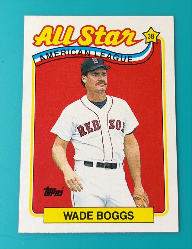 1989 Topps #399 Wade Boggs — front