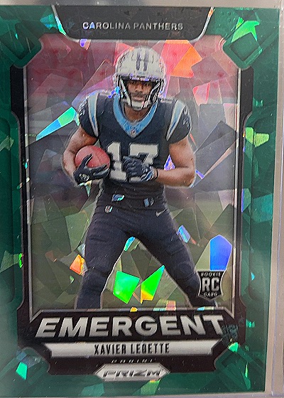 2024 Panini Prizm #15 Xavier Legette Emergent — front