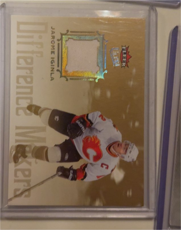 2005-06 Fleer Ultra Difference Makers #DMJ-JI Jarome Iginla — front