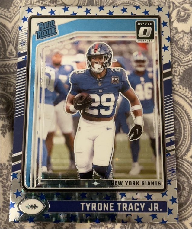 2024 Donruss Optic #259 Tyrone Tracy Jr. — front