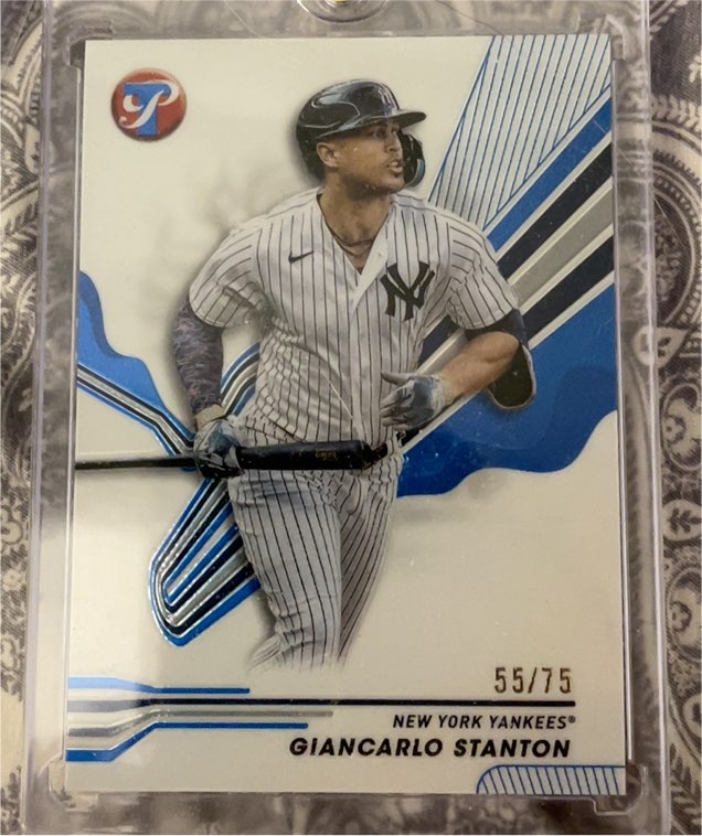 2024 Topps Pristine #55/75 Giancarlo Stanton — front