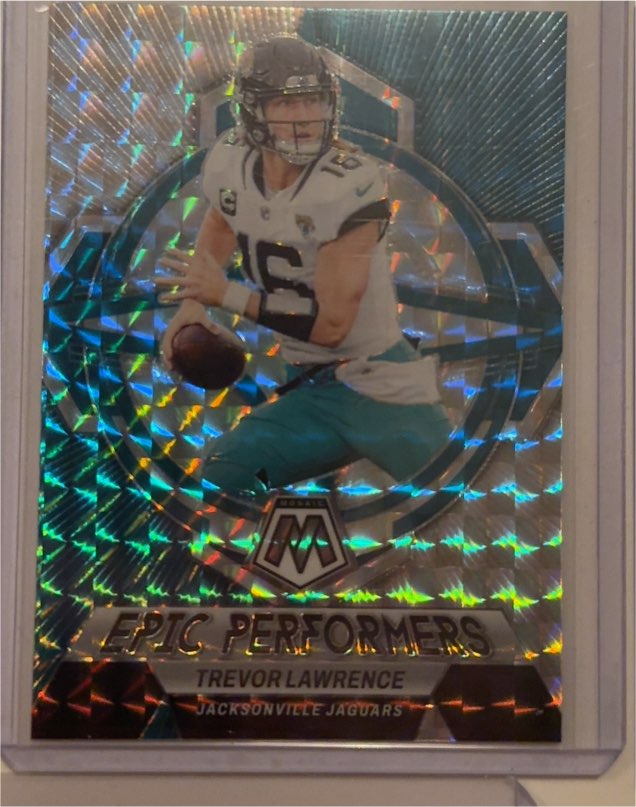 2023 Panini Mosaic Epic Performers #EP-TL Trevor Lawrence — front