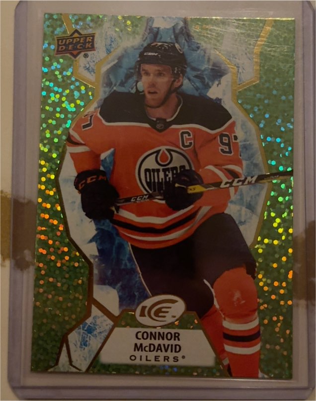 2021 Upper Deck Ice #20 Connor McDavid — front