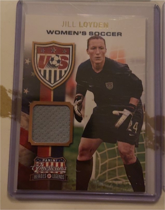 2012 Panini Americana Heroes & Legends #12 Jill Loyden — front