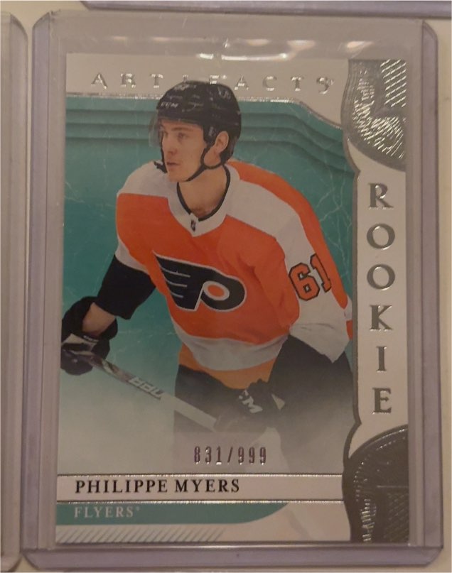 2019-20 Upper Deck Artifacts #163 Philippe Myers Rookie — front