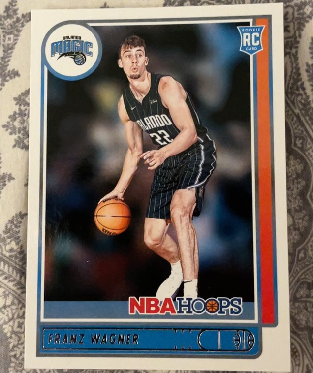 2021-22 Panini NBA Hoops #235 Franz Wagner RC — front