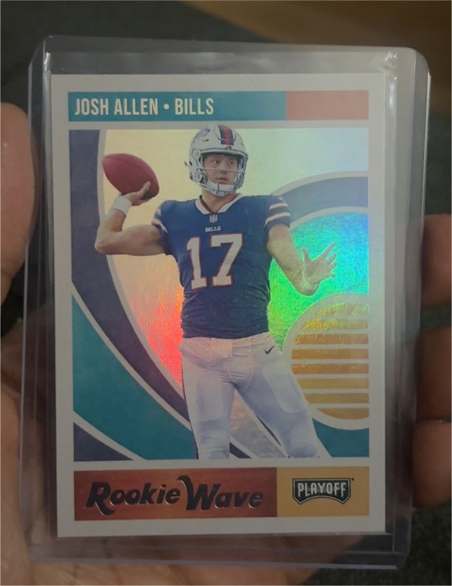 2018 Panini Playoff Rookie Wave #4 Josh Allen — front