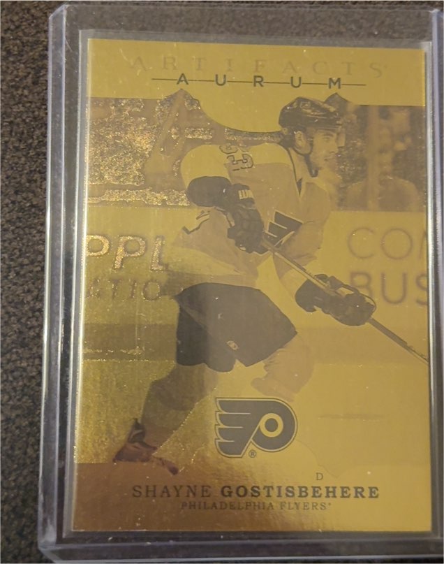 1997 Pacific Aurora Artifacts Aurum Shayne Gostisbehere — front