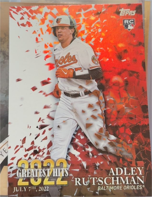 2023 Topps '22 Greatest Hits #22GH-23 Adley Rutschman — front