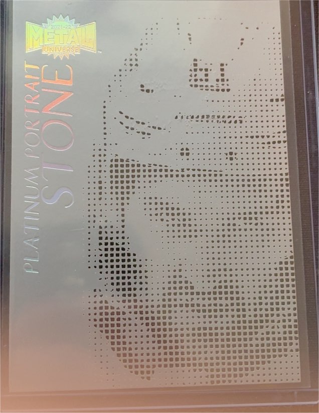 2021 Skybox Metal Universe Platinum Portraits Stone #PP-1 — front